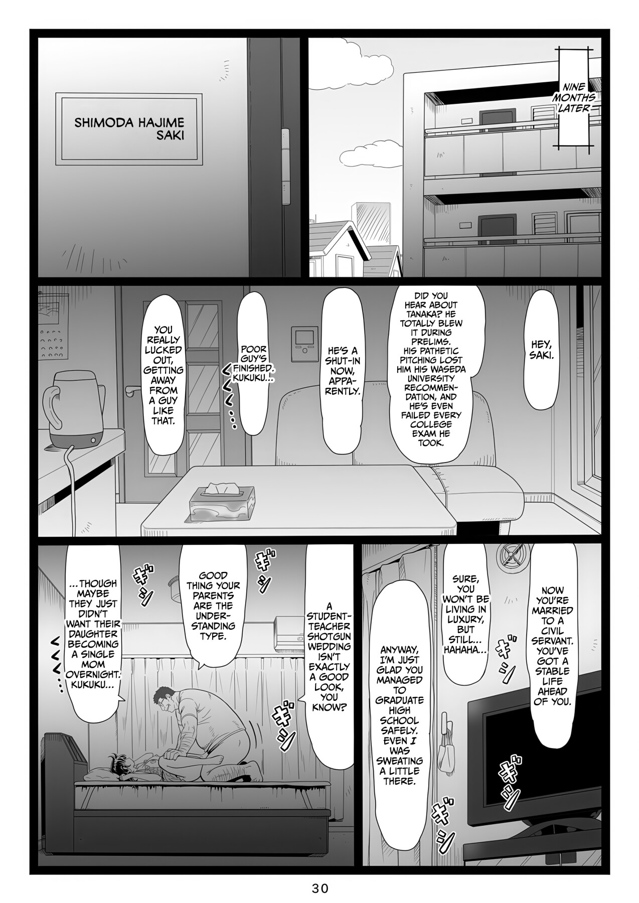 Hentai Manga Comic-A Plump and Cheerful Baseball Club Manager Falls into a Malicious Teacher's Trap... Last Volume-Read-29